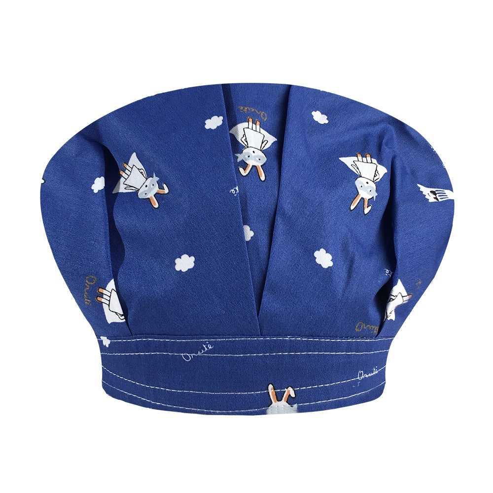 Fluffy Pure Cotton Printing Operating Room Hat