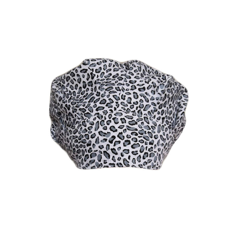 Fluffy Pure Cotton Printing Operating Room Hat