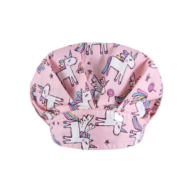 Fluffy Pure Cotton Printing Operating Room Hat