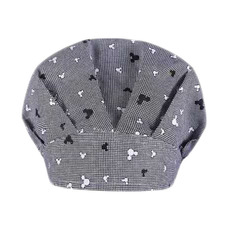 Fluffy Pure Cotton Printing Operating Room Hat