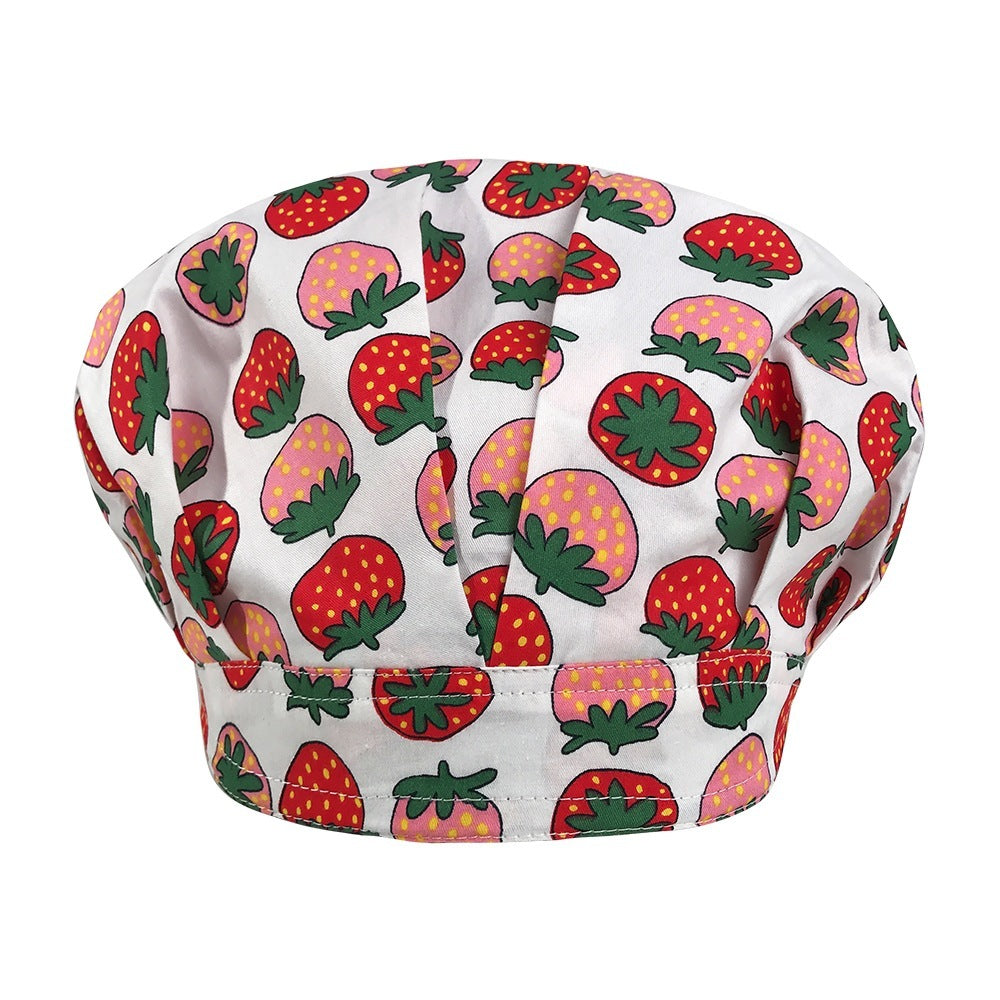 Fluffy Pure Cotton Printing Operating Room Hat