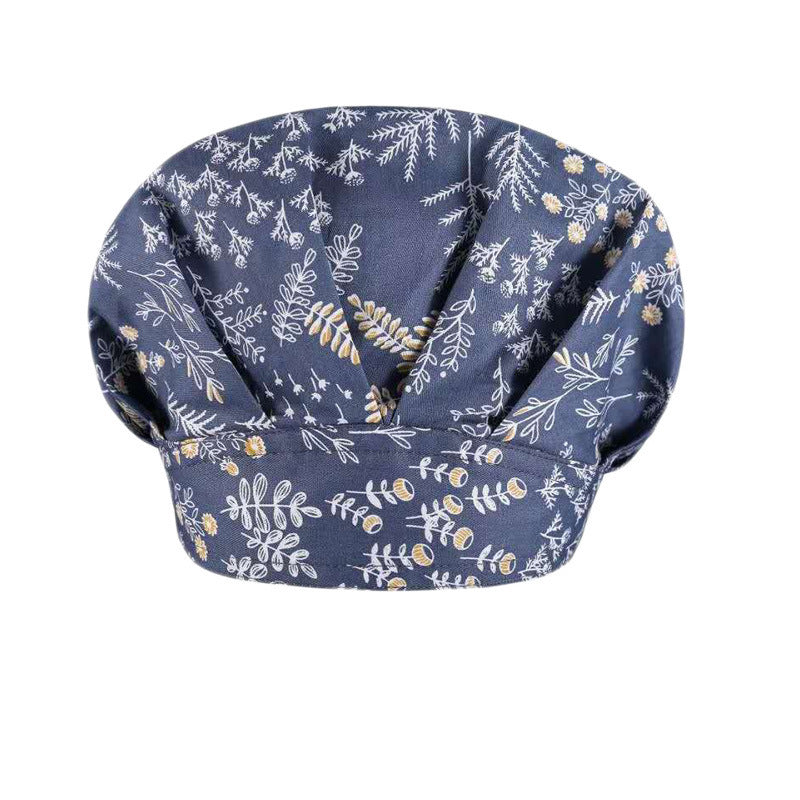 Fluffy Pure Cotton Printing Operating Room Hat